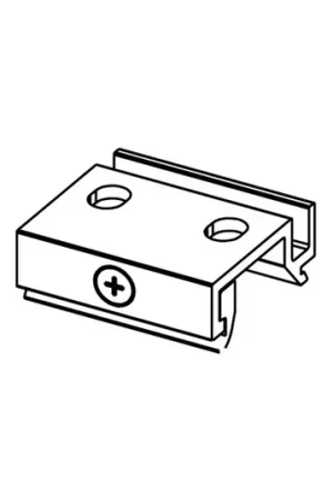 Bestseller Ivela Clip di fissaggio SQUARE 48 V, metallo